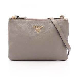 Prada Double Zip Crossbody Bag Vitello #325226P82B
